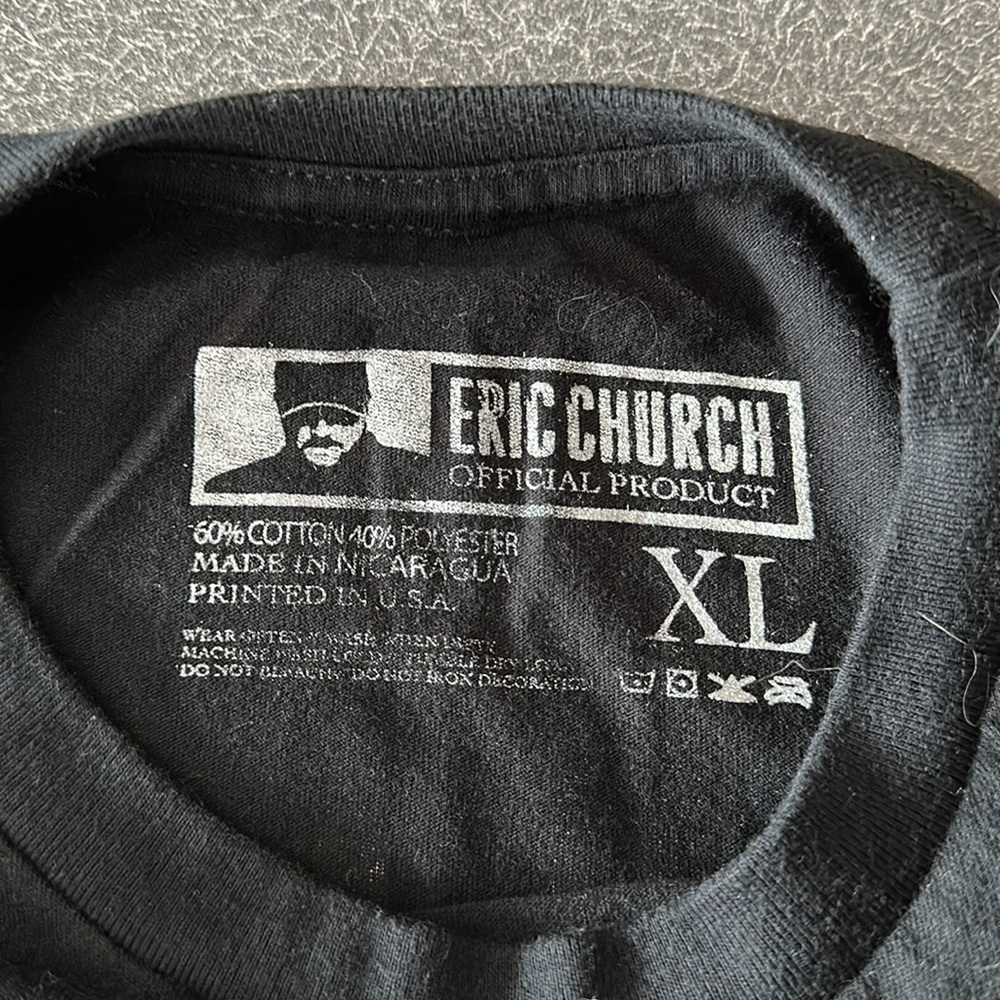Eric Church tee; size XL - Picture 7 of 7